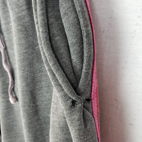Aviator Nation 5 Stripe Sweatpants in Heather Gray Distressed size S - Picture 13 of 16